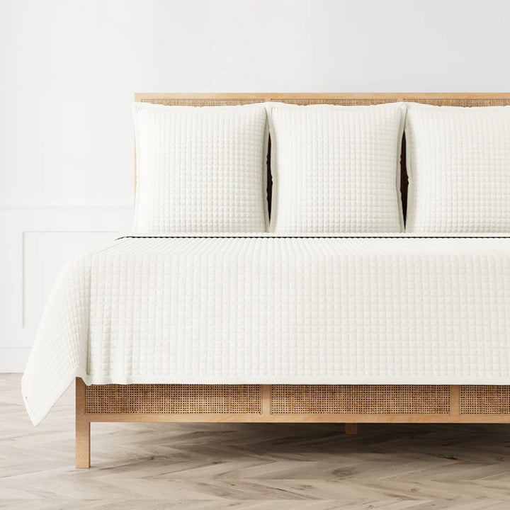 Ready-to-Bed 2.0 Quilted Coverlet/Shams Ivory