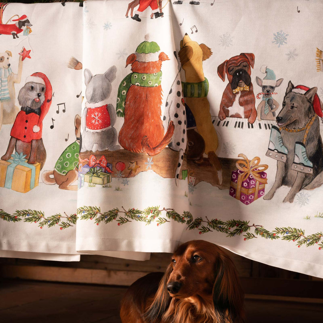 Jingle Woof Table Linens