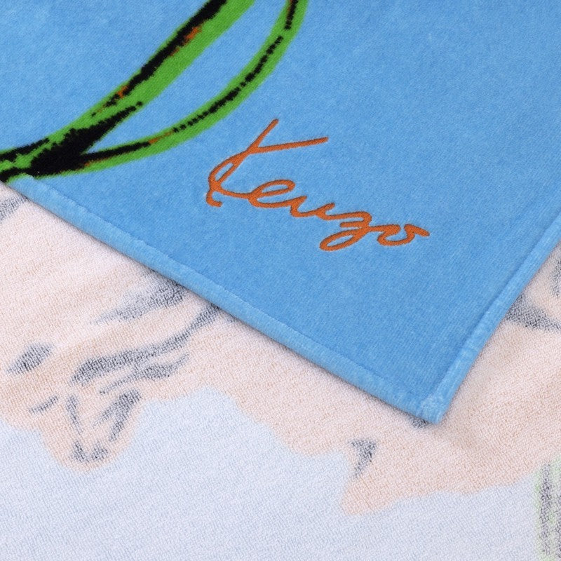 K Pop Beach Towel Turquoise
