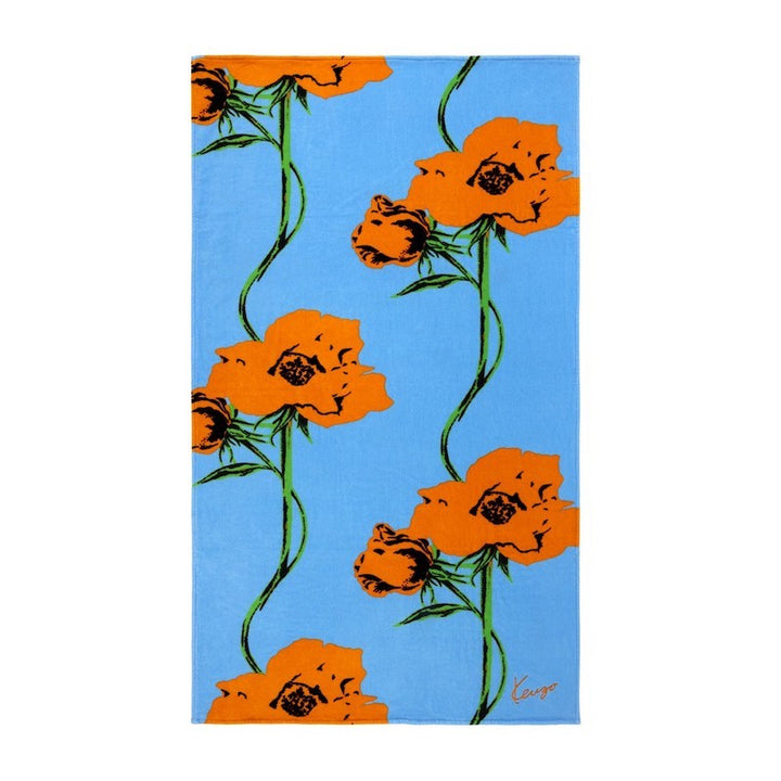 K Pop Beach Towel Turquoise