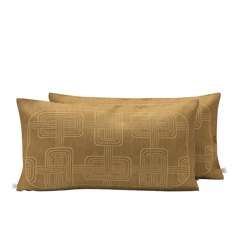Hotel Particulier Decorative Pillow Brown