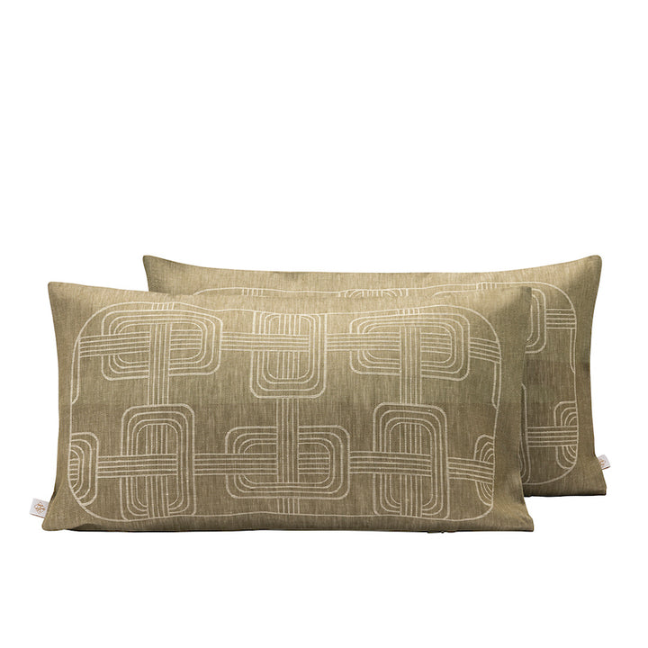 Hotel Particulier Decorative Pillow Green