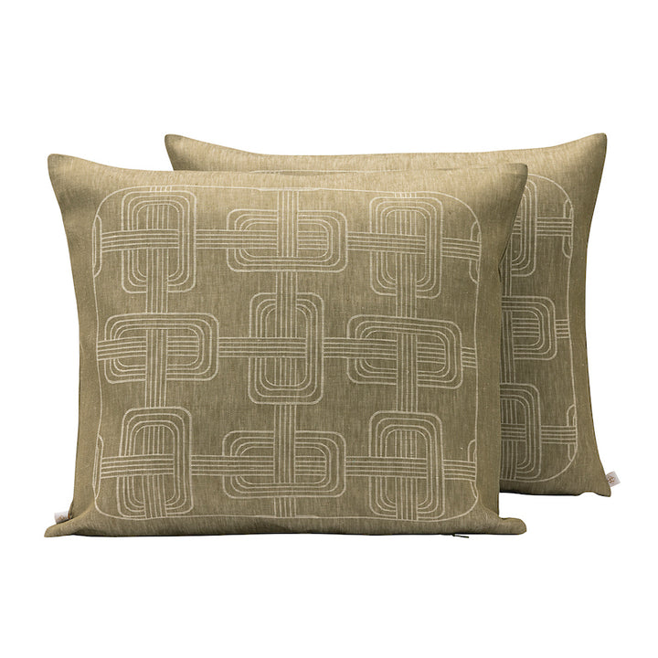 Hotel Particulier Decorative Pillow Green