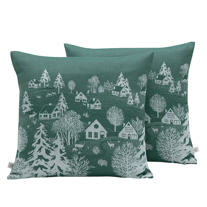 Sous Les Etoiles Decorative Pillow Green