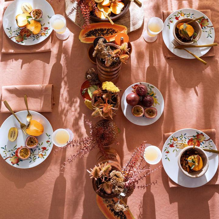 Vegetal Mood Table Linens Orange