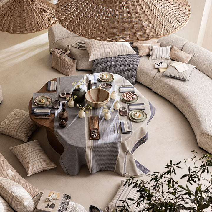 Dune Table Linens Blue