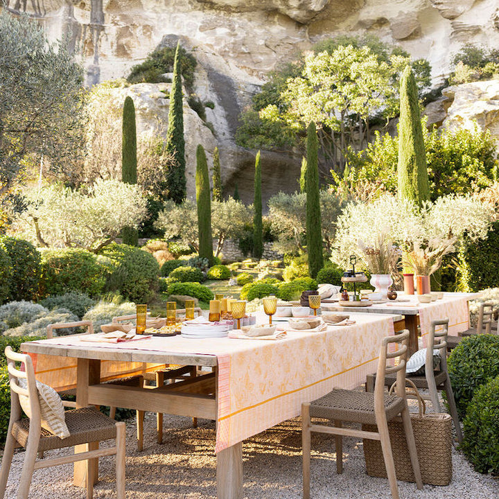Ete Indien Table Linens Orange