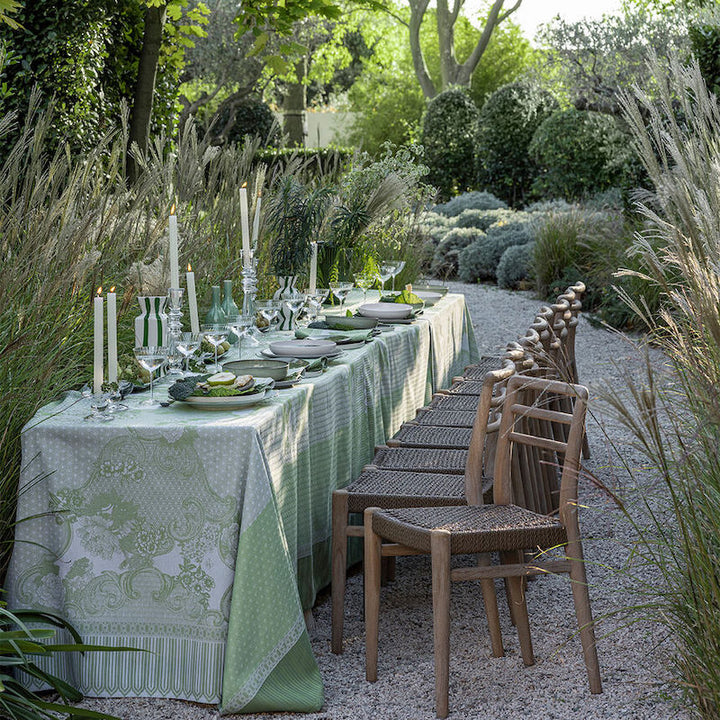 Promenade Imperiale Table Linens Green