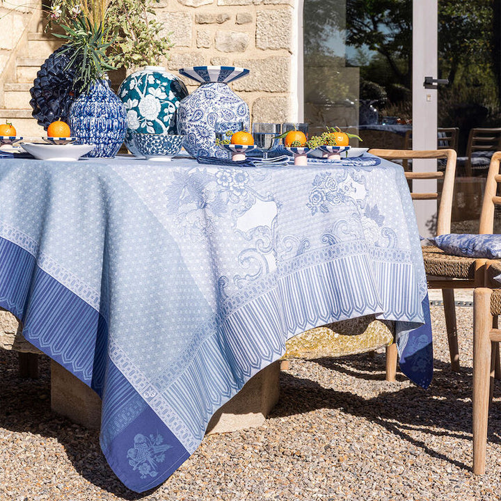 Promenade Imperiale Table Linens Blue
