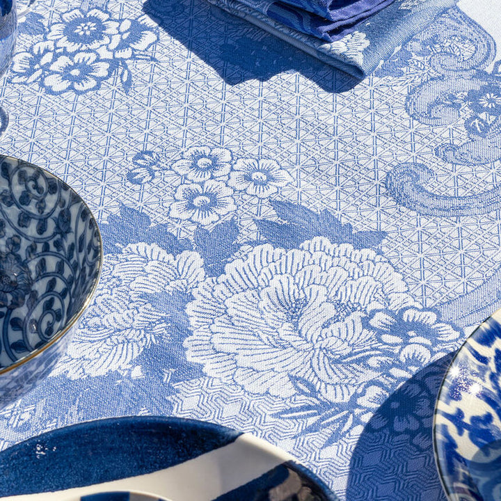 Promenade Imperiale Table Linens Blue