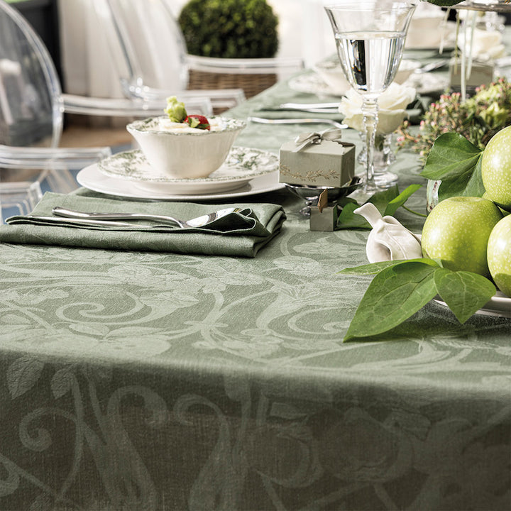 Tivoli Green Table Linens