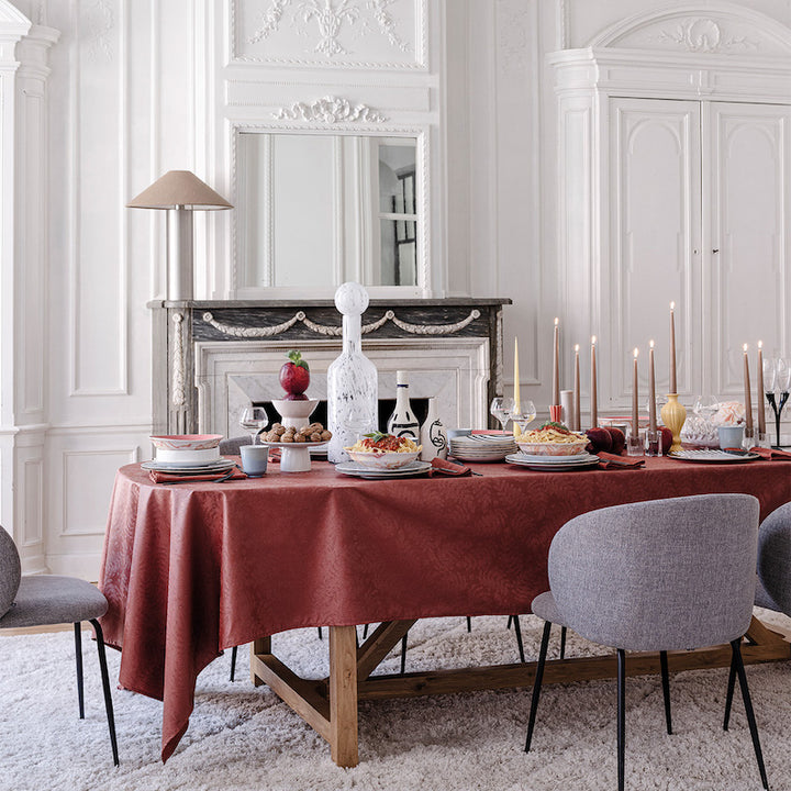 Vegetal Mood Table Linens Red