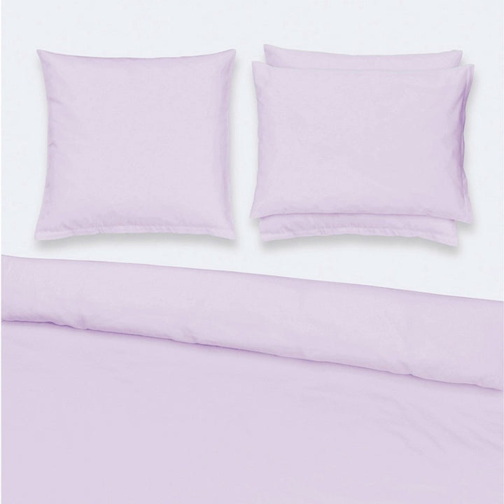 Satin Uni Fitted Sheets Orchid