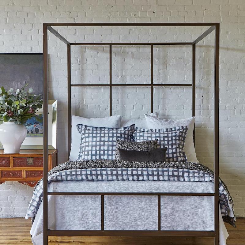 Bubble Matelasse Coverlet Set in Blue