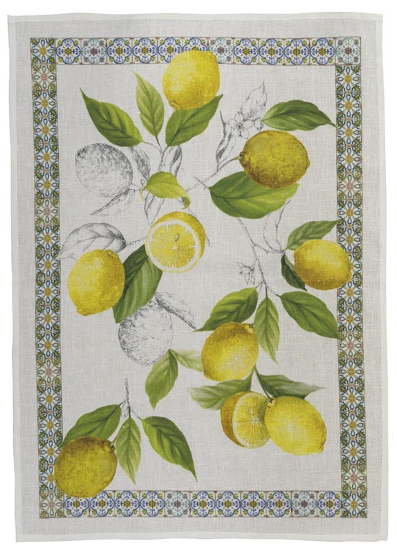 Cetara Giallo Kitchen Towel