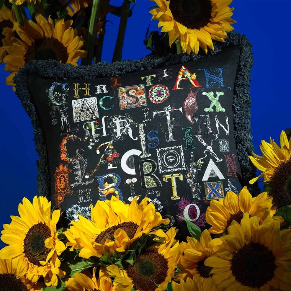 Do You Speak Lacroix Pillow Retired Pattern