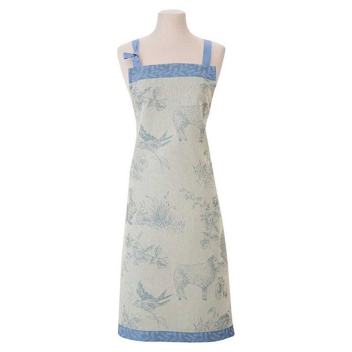 Josephine Apron Blue