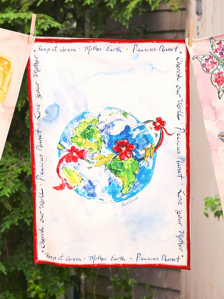 Mother Earth Tea Towel