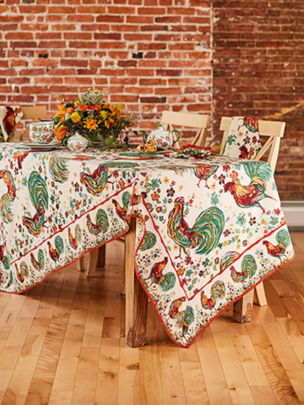 Rooster Tablecloth