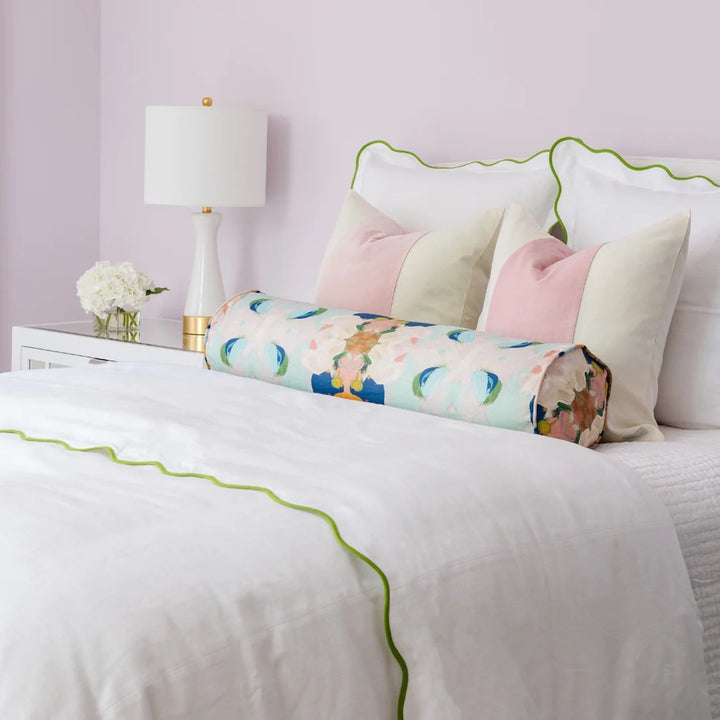 Scalloped Bedding Blue