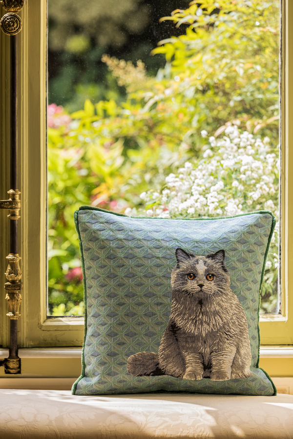 Leandre Iosis Decorative Pillow Noisette The Linen Gallery