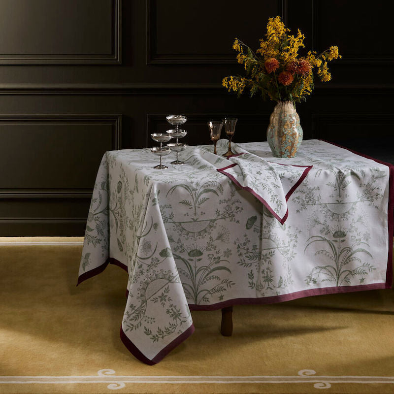 Botanic Table Linens Laurier