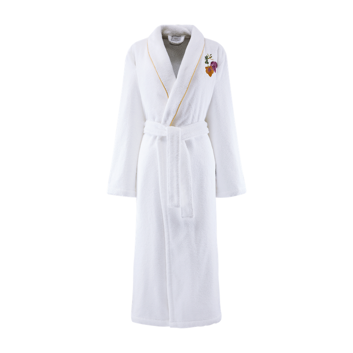 Fleurs Shawl Collar Bathrobe