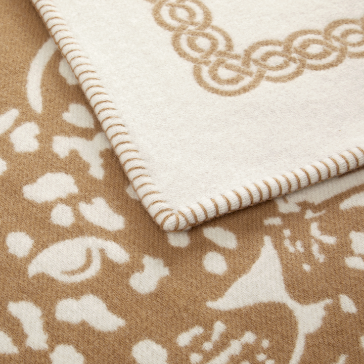 Leopard Throw Camel