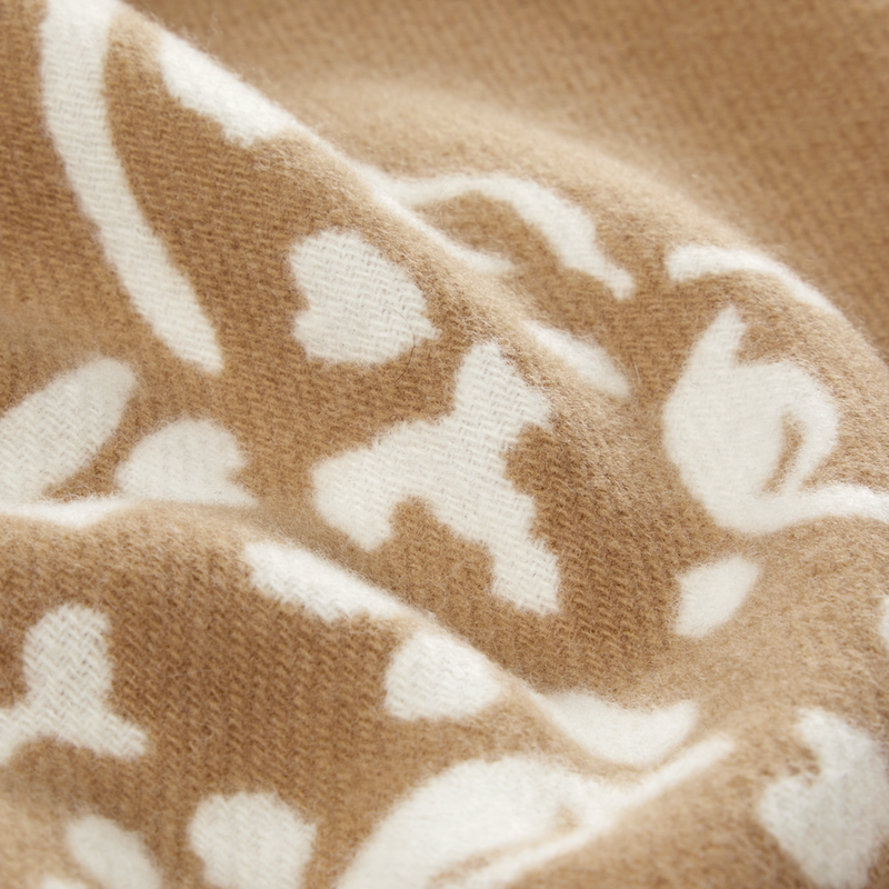 Leopard Throw Camel