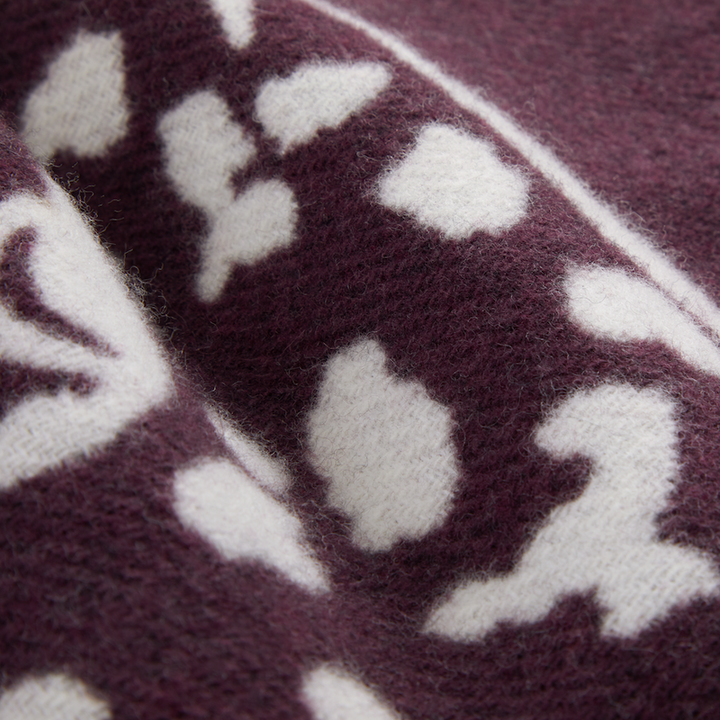 Leopard Throw Prune