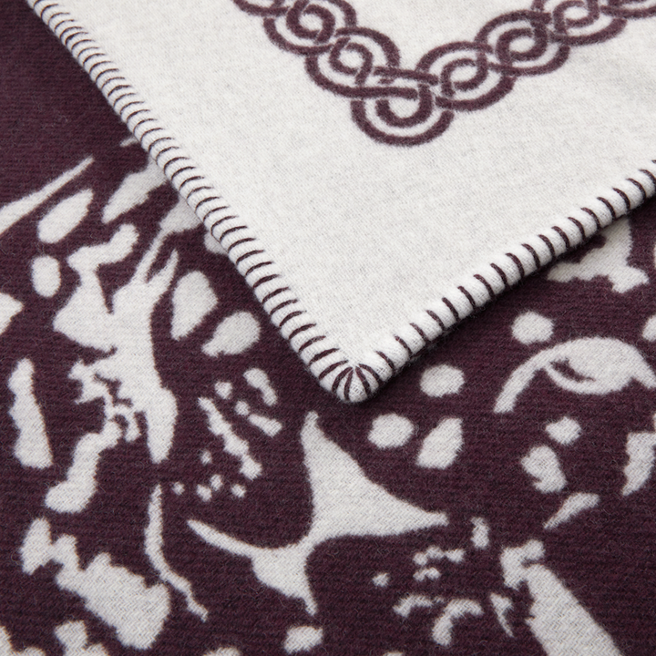 Leopard Throw Prune