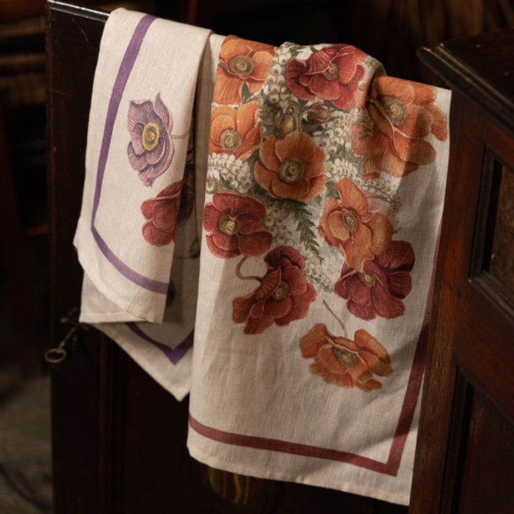 Poppy Viola Kitchen Towel