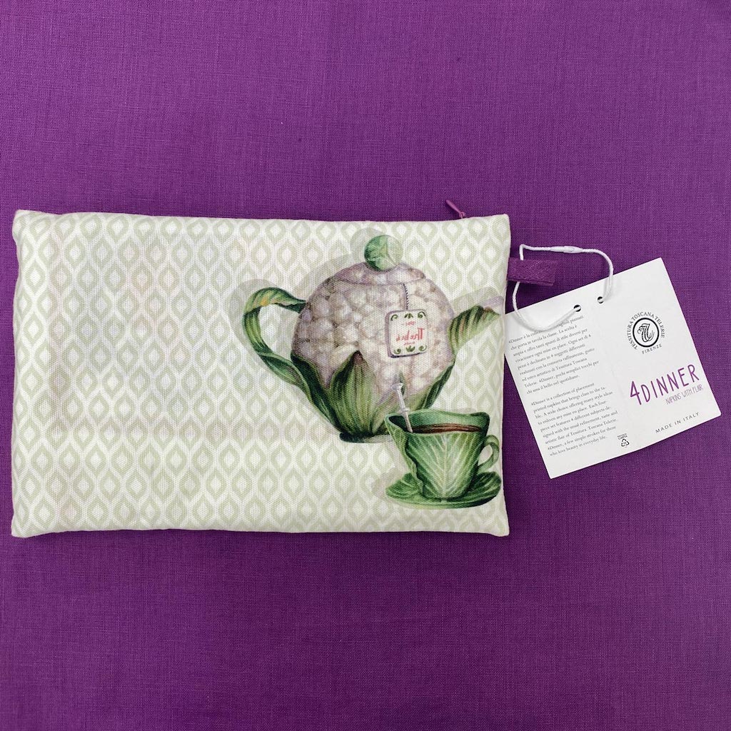 Tea Time Dinner Napkins Cotton