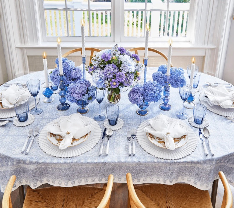 Provence Tablecloth in Periwinkle