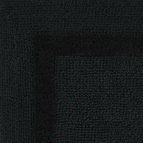 Reversible Rug Black 990
