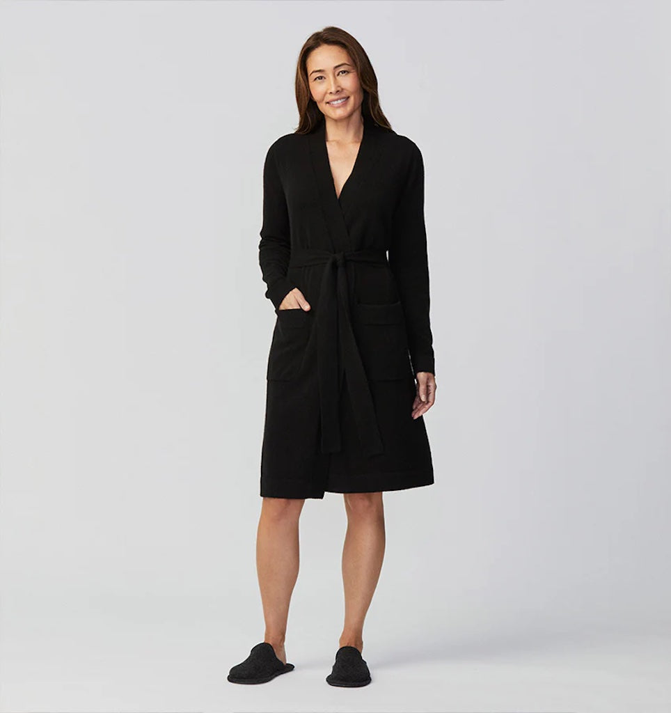 Donna Women's Robe Black