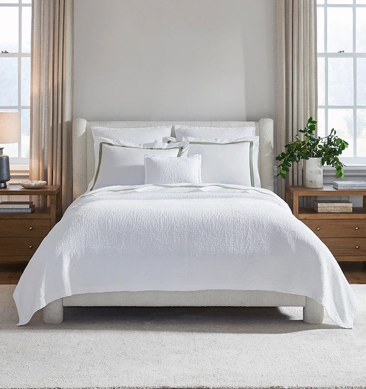 Sabino Coverlet White