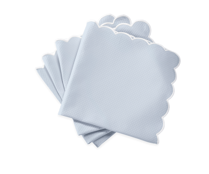 Matouk Savannah Gardens Table Linens Light Blue