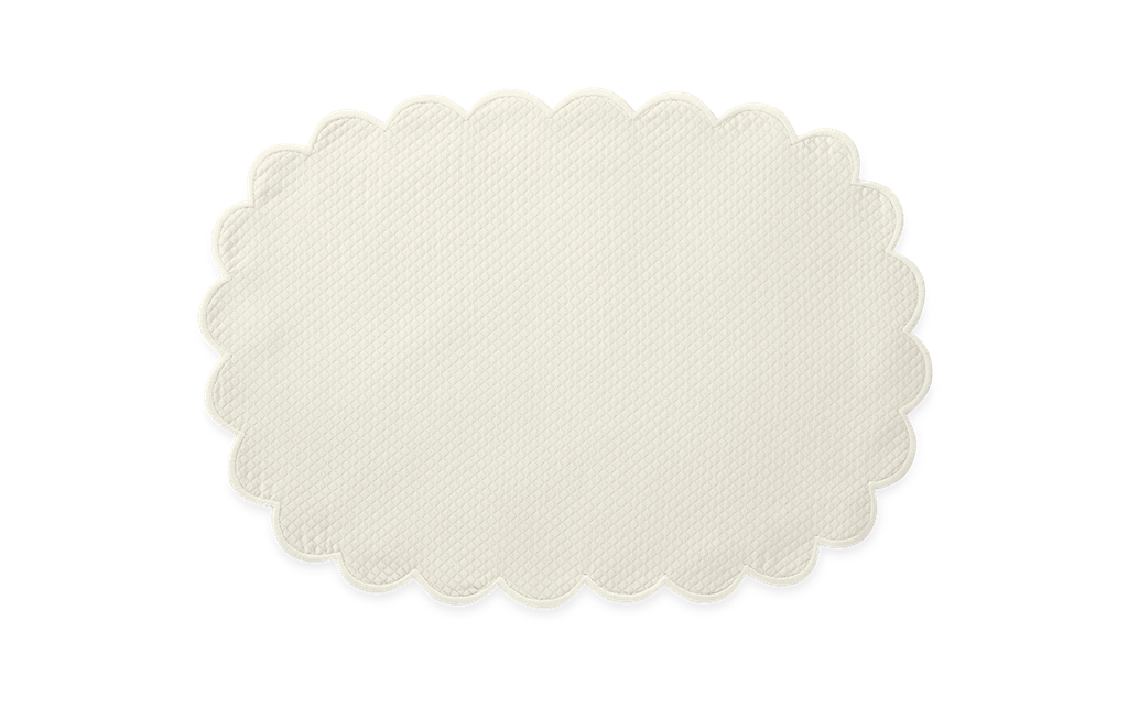 Matouk Savannah Gardens Table Linens Ivory