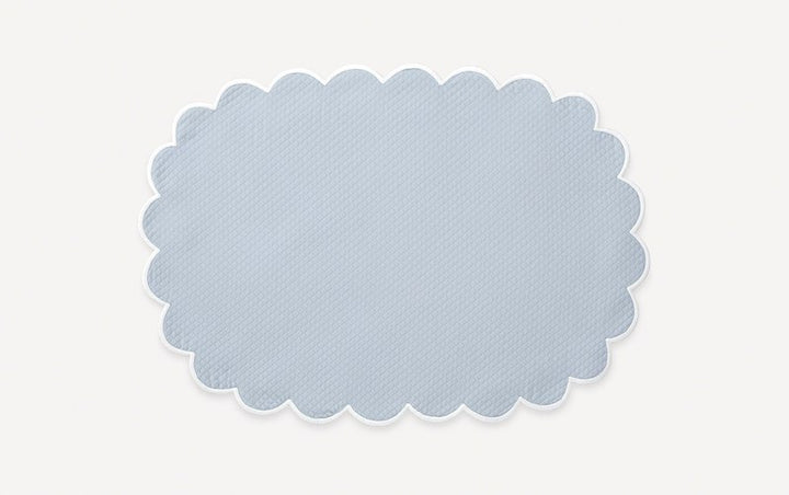 Matouk Savannah Gardens Table Linens Light Blue