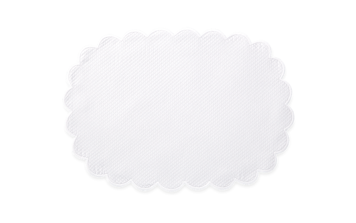 Matouk Savannah Gardens Table Linens White