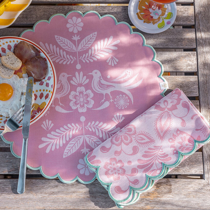 Alegria Round Coated Placemats