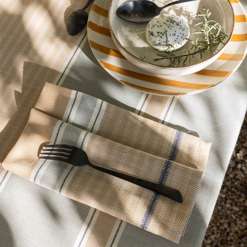 Dune Table Linens Beige
