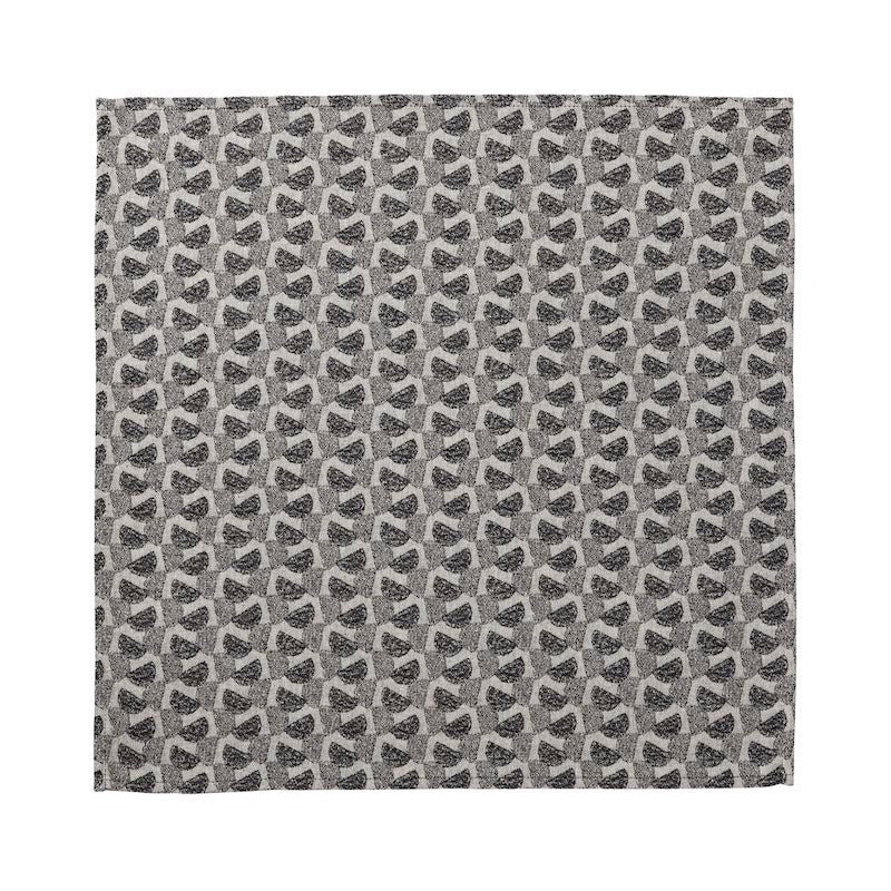Empreintes Pois Napkins Black