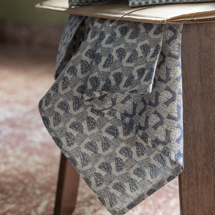 Empreintes Pois Napkins Black