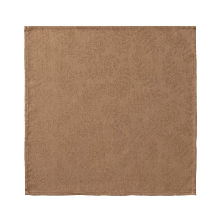 Vegetal Mood Table Linens Brown