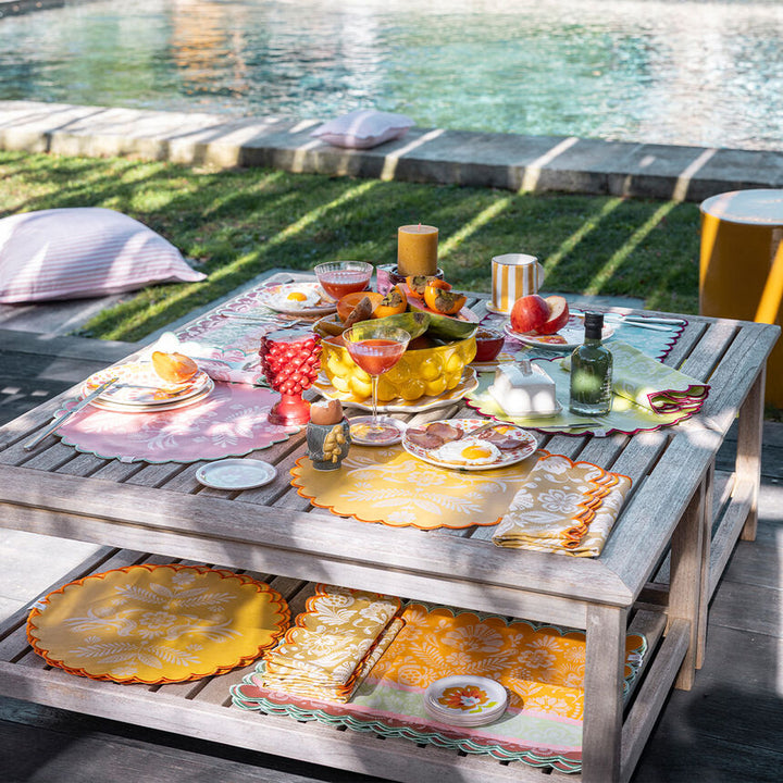 Alegria Oblong Coated Placemats