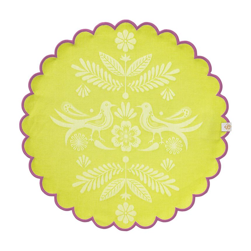 Alegria Round Coated Placemats
