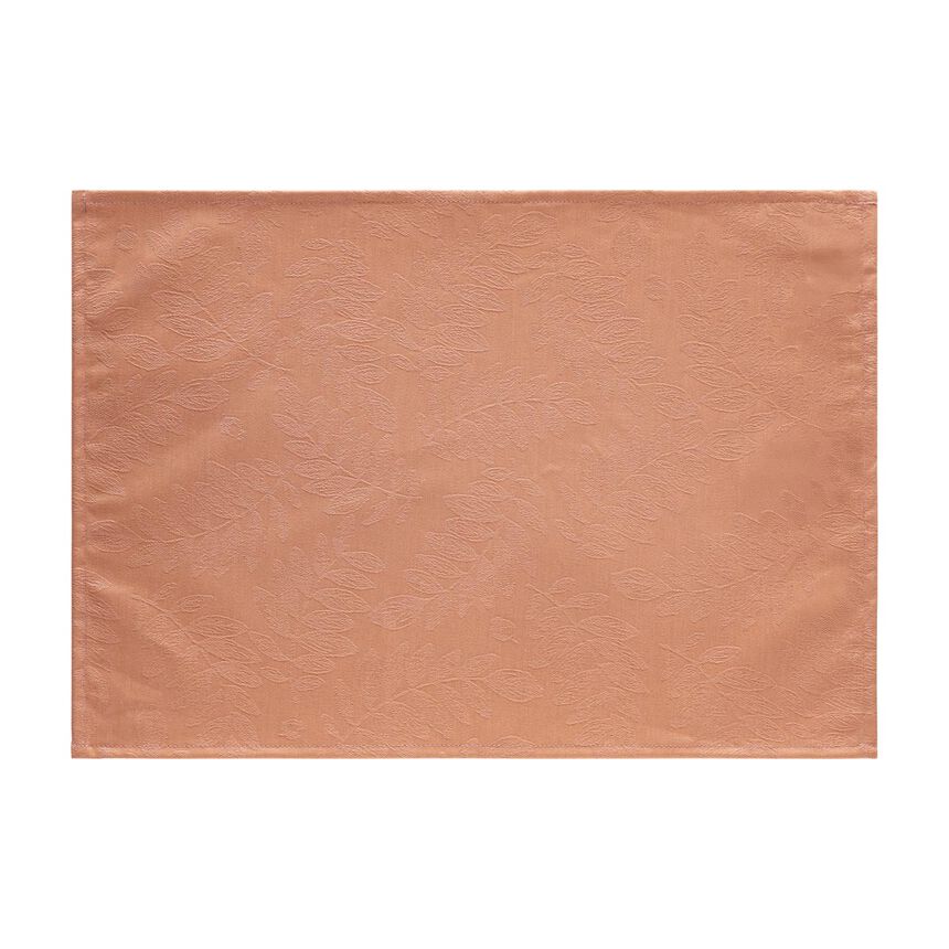 Vegetal Mood Table Linens Coated Orange