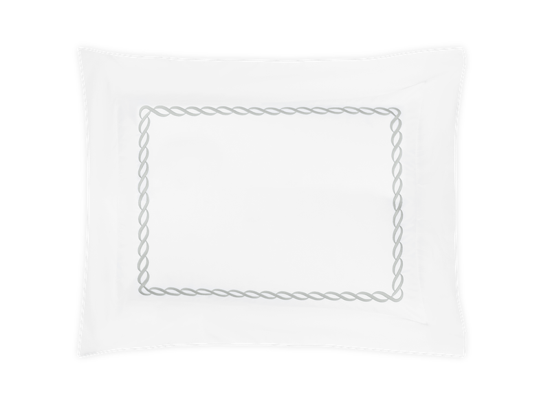 Matouk Classic Chain Bedding Silver